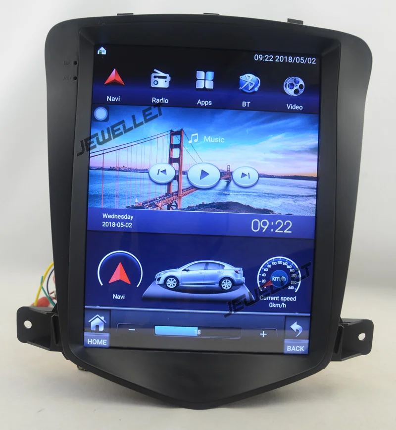 9.7" tesla style vertical screen Octa core Android 10 Car GPS Navigation for Chevrolet Cruze,Daewoo Lacetti, Holden 2008-2016 
9.7" tesla style vertical screen Octa core Android 10 Car GPS Navigation for Chevrolet Cruze,Daewoo Lacetti, Holden 2008-2016