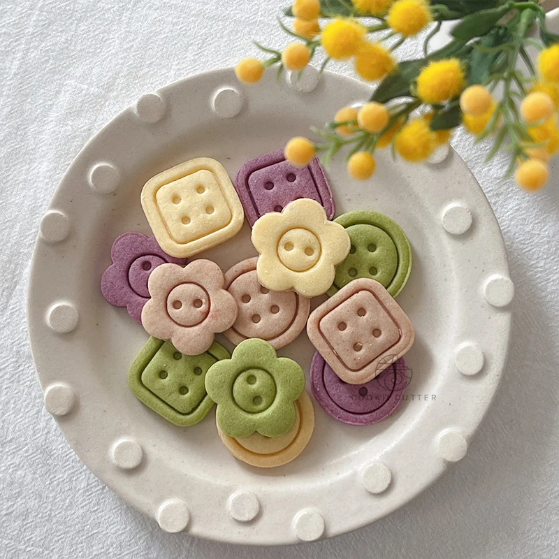 Cartoon Button Shaped Cookie Mold Small Flower Round Square Fondant Frosting Cookie Embossing Mold Baking Cake Decorating Tools
Cartoon Button Shaped Cookie Mold Small Flower Round Square Fondant Frosting Cookie Embossing Mold Baking Cake Decorating Tools