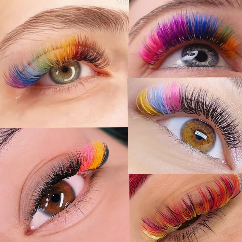 828 Mega Brands Sale 10D Color Premade Fans Colored Nature False Eyelash Extensions Fluffy Individual Lashes Cluster For Beauty
828 Mega Brands Sale 10D Color Premade Fans Colored Nature False Eyelash Extensions Fluffy Individual Lashes Cluster For Beauty