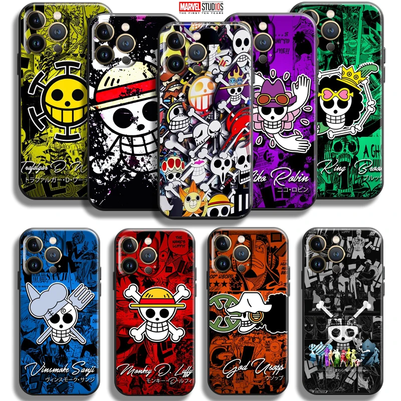 One Piece Skull Logo For Apple iPhone 13 12 11 Pro Mini X XR XS Max SE 6 6S 7 8 Plus Phone Case Silicone Cover TPU Carcasa
One Piece Skull Logo For Apple iPhone 13 12 11 Pro Mini X XR XS Max SE 6 6S 7 8 Plus Phone Case Silicone Cover TPU Carcasa