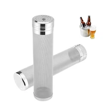 18/29cm Mesh Brew Beer Filter Stainless Steel Beer Hops Filter Dry Hops Filter Homebrew Strainer Hopper For Home Brew