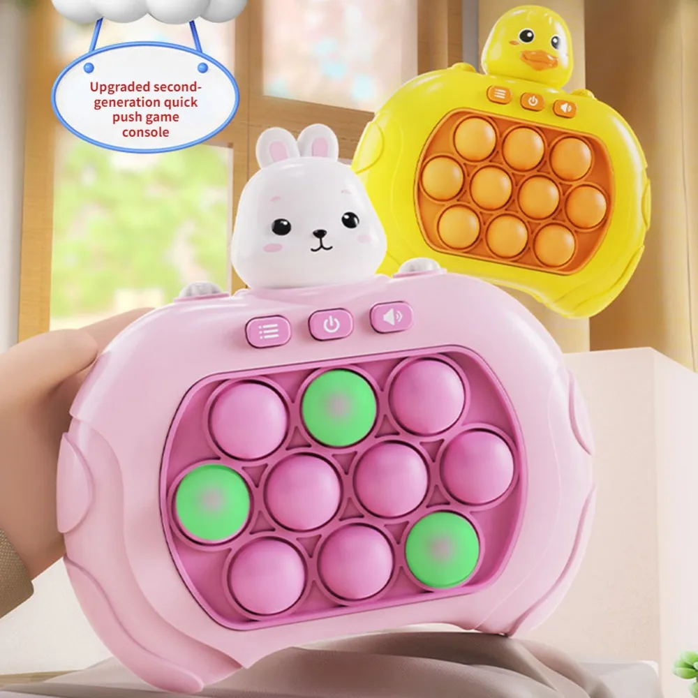 Push Bubble Game Fidget Toys for Kid Adult Parent-child Interactive Game Whack-a-mole Quick Push Bubble Stress Reliever Toys 
Push Bubble Game Fidget Toys for Kid Adult Parent-child Interactive Game Whack-a-mole Quick Push Bubble Stress Reliever Toys