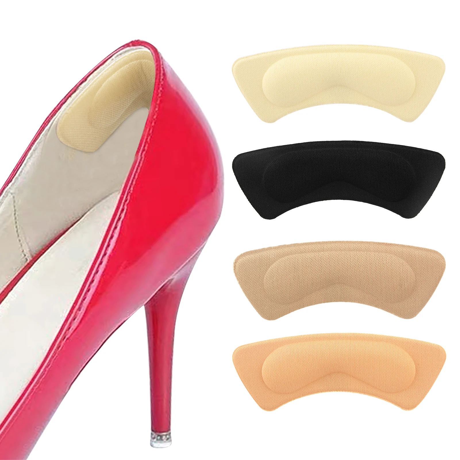8 Pairs Heel Pads For Too Large Shoes Women Self-Adhesive Heel Inserts Heel Defend To Prevent Painful Blisters And Calluses
8 Pairs Heel Pads For Too Large Shoes Women Self-Adhesive Heel Inserts Heel Defend To Prevent Painful Blisters And Calluses