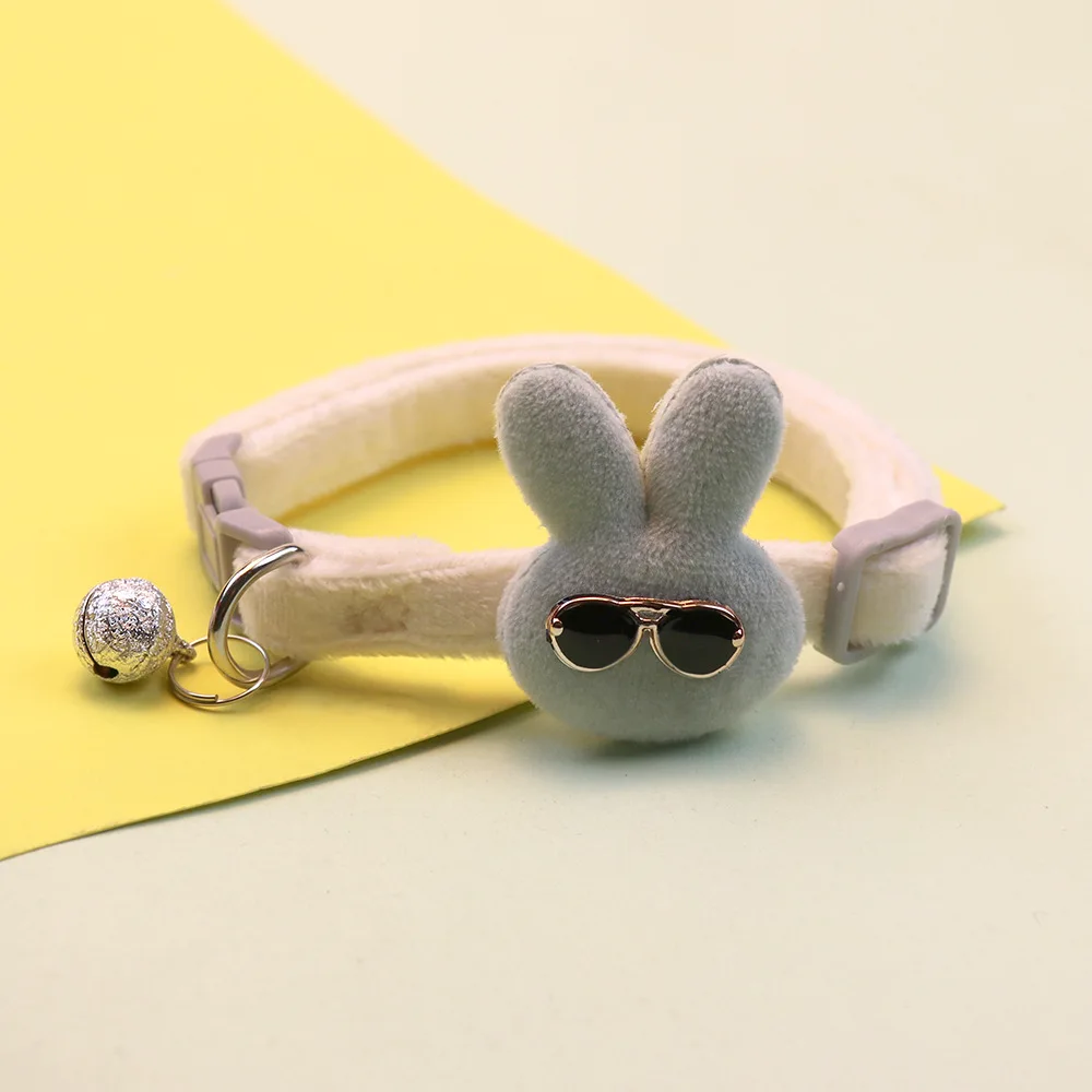 Pet Adjustable Rabbit Cat collar Breakaway Cute Neck Collar with Bell for Small Dogs Puppy Kitten Ornaments Things Products
Pet Adjustable Rabbit Cat collar Breakaway Cute Neck Collar with Bell for Small Dogs Puppy Kitten Ornaments Things Products