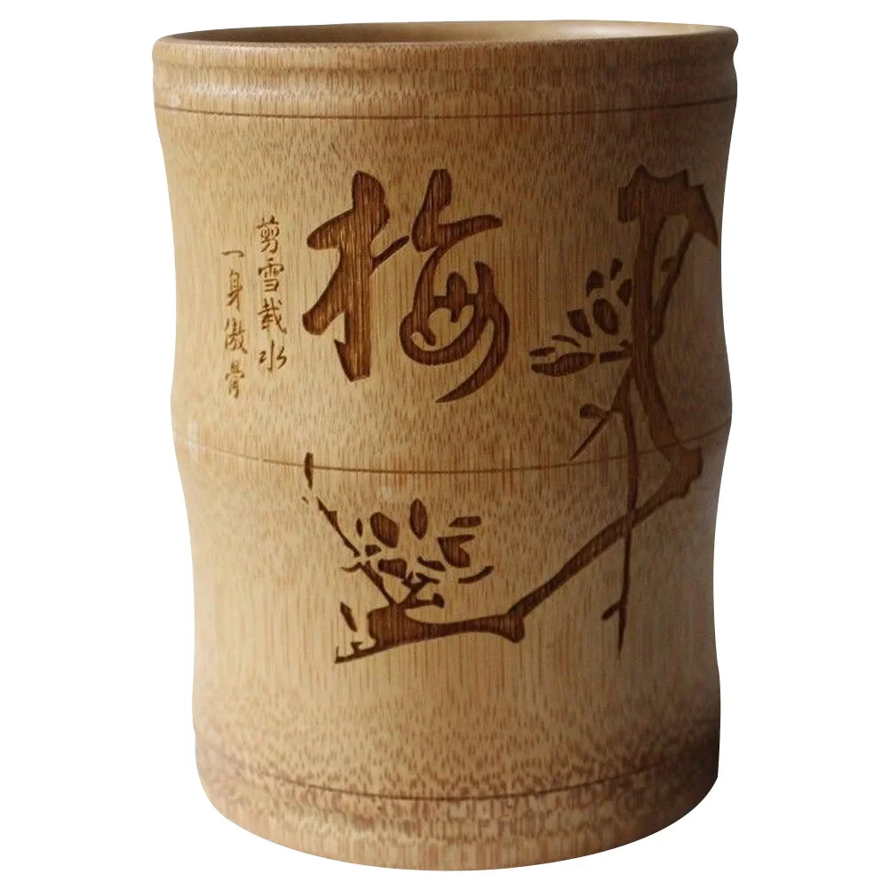 Holder Pen Cup Brush Pot Storage Chinese Desk Organizer Wood Stand Makeup Bamboo Holders Container Accessories Kids Kawaii
Holder Pen Cup Brush Pot Storage Chinese Desk Organizer Wood Stand Makeup Bamboo Holders Container Accessories Kids Kawaii