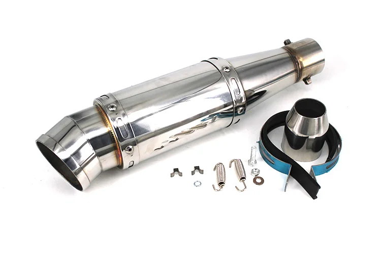 

CHmotor 51MM 61mm Modified Motorcycle GP Exhaust Muffler for YZF R6 R15 R3 MT07 zx6r z800 z900 mt09 fz09 ninja400 z400