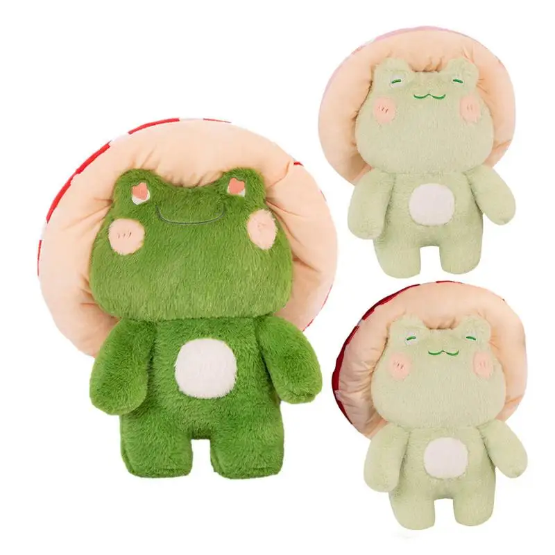 Kawaii Frog Plush Stuffed Doll With Hat Comfortable Soft Throw Pillow For Kids And Adults Home Bedroom Living Room Decor Gift
Kawaii Frog Plush Stuffed Doll With Hat Comfortable Soft Throw Pillow For Kids And Adults Home Bedroom Living Room Decor Gift