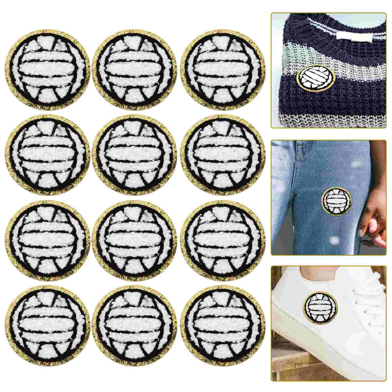 12 Pcs Football Patch Small Sports Patches Replaceable Coat Rugby Computer Compact Hat Decorative Polyester
12 Pcs Football Patch Small Sports Patches Replaceable Coat Rugby Computer Compact Hat Decorative Polyester