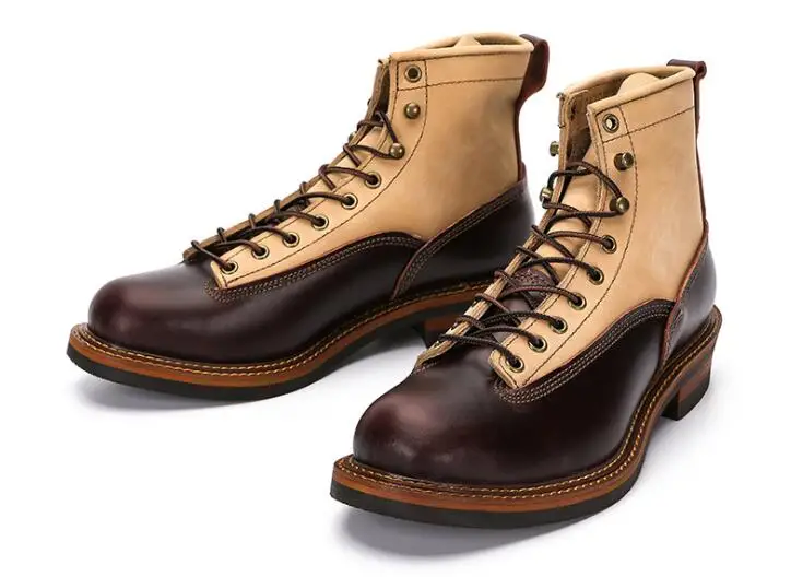 Winter breathable Lace up men boots Safety shoes handmade Retro Round toe Martin boots outdoor work boots
Winter breathable Lace up men boots Safety shoes handmade Retro Round toe Martin boots outdoor work boots