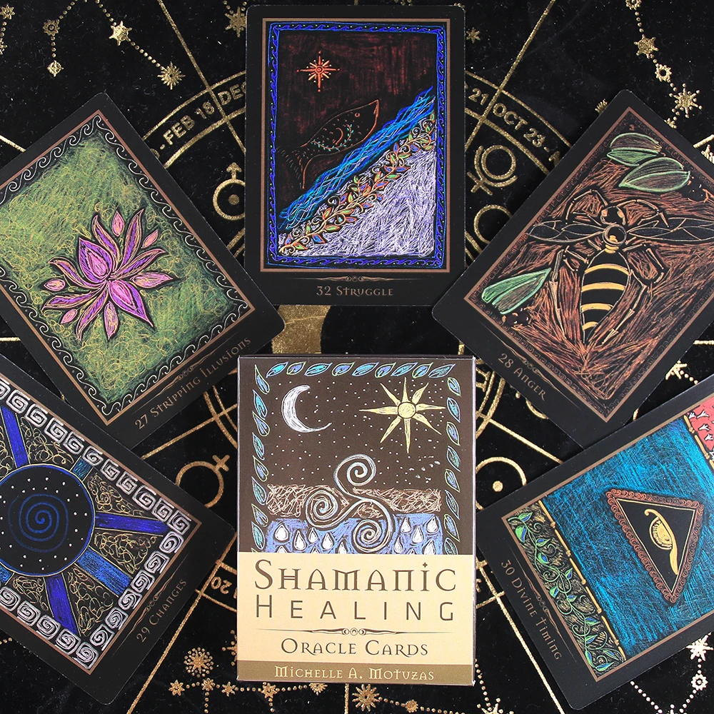 Shamanic Healing Oracle Cards New High Quality Board Games For Fate Divination Party Entertainment Games
Shamanic Healing Oracle Cards New High Quality Board Games For Fate Divination Party Entertainment Games