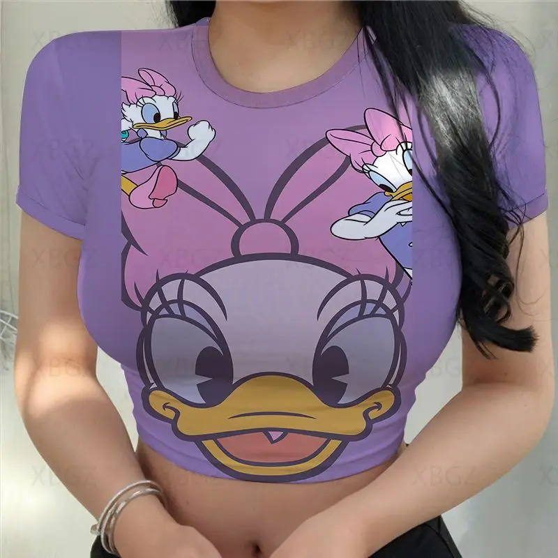 Fashion 3D Print Cartoon Slim Fit Top Women Donald Duck Shirts Woman Spring 2022 Oversized T-shirt Disney Tight Y2k Clothes Sexy
Fashion 3D Print Cartoon Slim Fit Top Women Donald Duck Shirts Woman Spring 2022 Oversized T-shirt Disney Tight Y2k Clothes Sexy