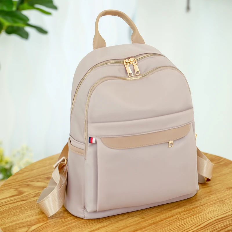 New Waterproof Nylon Women Backpack Female Travel Bag Backpacks Schoolbag for Teenage Girls Solid Color Bookbag Mochila Bookbag
New Waterproof Nylon Women Backpack Female Travel Bag Backpacks Schoolbag for Teenage Girls Solid Color Bookbag Mochila Bookbag