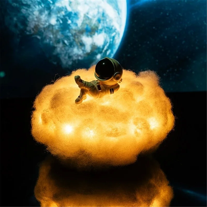 Resin Astronaut Light Cloud Night Lights Novelty Table Lamp Atmosphere Rainbow USB Lighting Fixture Room Decor for Children Gift
Resin Astronaut Light Cloud Night Lights Novelty Table Lamp Atmosphere Rainbow USB Lighting Fixture Room Decor for Children Gift