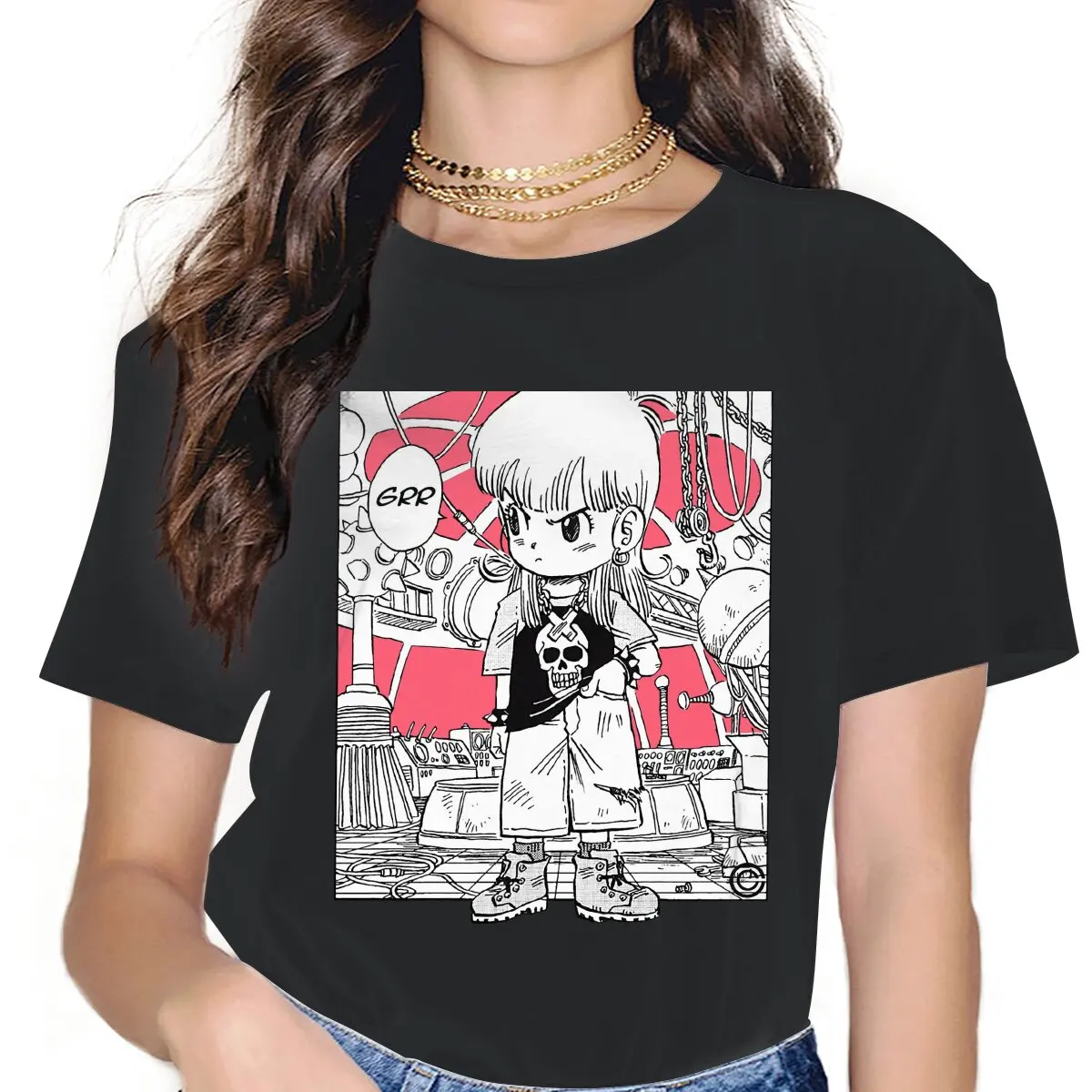 Women Premium T Shirts Dr Slump Funny Comics Cotton Tops Novelty Short Sleeve Round Neck Tee Shirt Gift Idea T-Shirts
Women Premium T Shirts Dr Slump Funny Comics Cotton Tops Novelty Short Sleeve Round Neck Tee Shirt Gift Idea T-Shirts