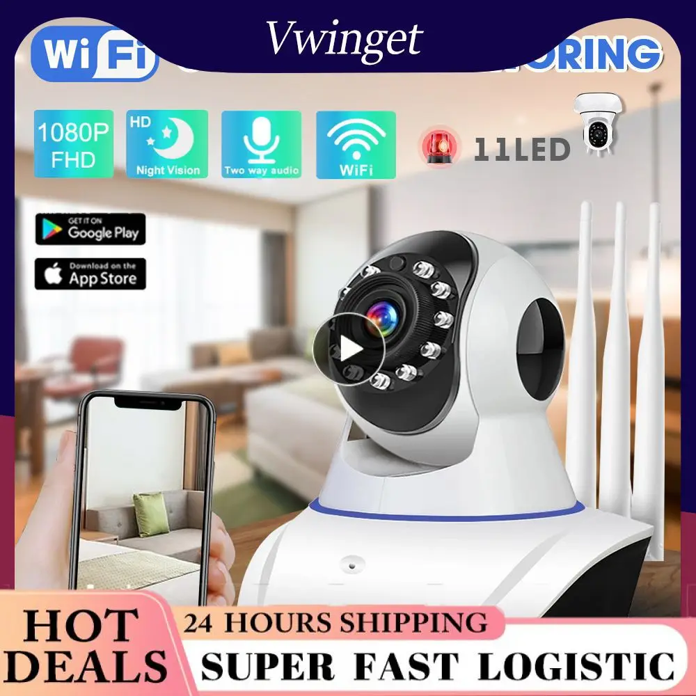 3 Antennas 360º Rotation Wifi Robot Ip Camera Night 3 Antennas Wifi Ip Camera Infrared 1080p Wifi Ip Camera Robot
3 Antennas 360º Rotation Wifi Robot Ip Camera Night 3 Antennas Wifi Ip Camera Infrared 1080p Wifi Ip Camera Robot