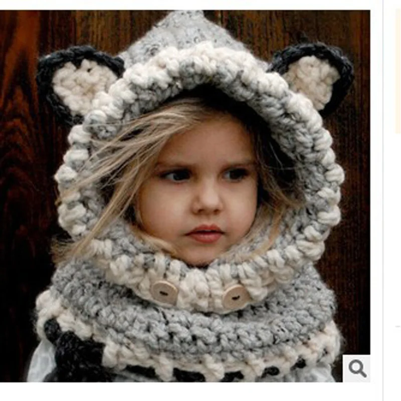 3-10 Years Baby Girls Hats Handmade Kids Winter Hats Wrap Fox Scarf Caps Cute Autumn Children Wool Knitted Hats Scarf Sets
3-10 Years Baby Girls Hats Handmade Kids Winter Hats Wrap Fox Scarf Caps Cute Autumn Children Wool Knitted Hats Scarf Sets
