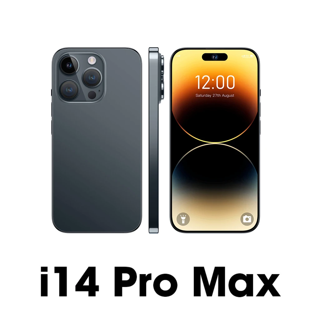i14 Pro Max Smartphone 7.2 inch 6000mah Cell Phone 16GB 1TB Unlocked Mobile Phones Android 13 Global Version 5G Celulares
i14 Pro Max Smartphone 7.2 inch 6000mah Cell Phone 16GB 1TB Unlocked Mobile Phones Android 13 Global Version 5G Celulares