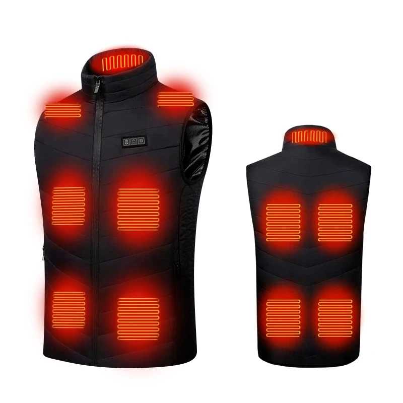 New style Unisex Electric USB 11 Area Heated Vest Thermal Sleeveless Jacket with Vibrating
New style Unisex Electric USB 11 Area Heated Vest Thermal Sleeveless Jacket with Vibrating