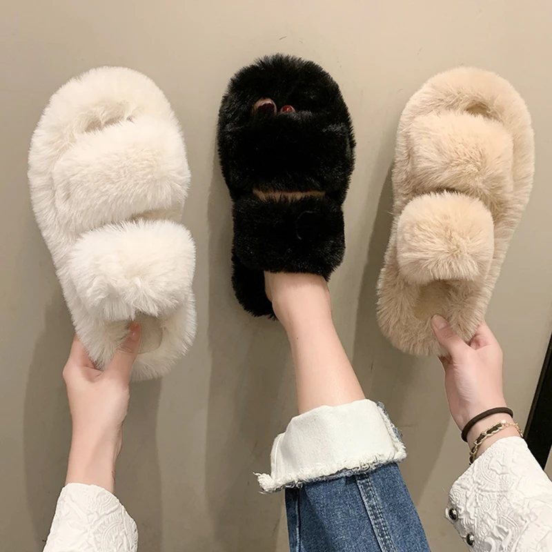 Shoes Flock Slippers Soft Slides Slipers Women Low Fur Flip Flops Platform Fashion Comfort 2022 Plush Flat Luxury Rome Basic wit
Shoes Flock Slippers Soft Slides Slipers Women Low Fur Flip Flops Platform Fashion Comfort 2022 Plush Flat Luxury Rome Basic wit
