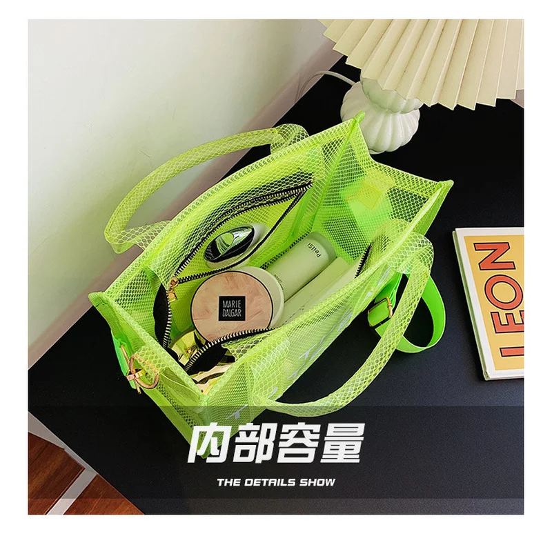 Women Handbags Transparent Large Tote Bag Designer Clear PVC Luxury Shoulder Crossbody Bags Summer 2022 Fashion Beach Jelly Bag
Women Handbags Transparent Large Tote Bag Designer Clear PVC Luxury Shoulder Crossbody Bags Summer 2022 Fashion Beach Jelly Bag