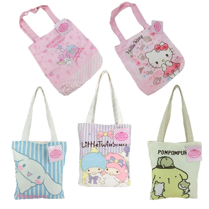 Kawaii Anime My Melody Little Twin Stars Kitty Cinnamorll Pudding Dog Canvas Storage Bag Student Girl Embroidered Shoulder Bag
Kawaii Anime My Melody Little Twin Stars Kitty Cinnamorll Pudding Dog Canvas Storage Bag Student Girl Embroidered Shoulder Bag