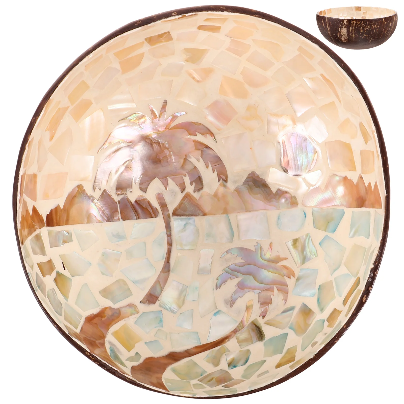 Coconut Bowl Coconuts Shell Salad Multi-function Container Natural Style Home Decor
Coconut Bowl Coconuts Shell Salad Multi-function Container Natural Style Home Decor