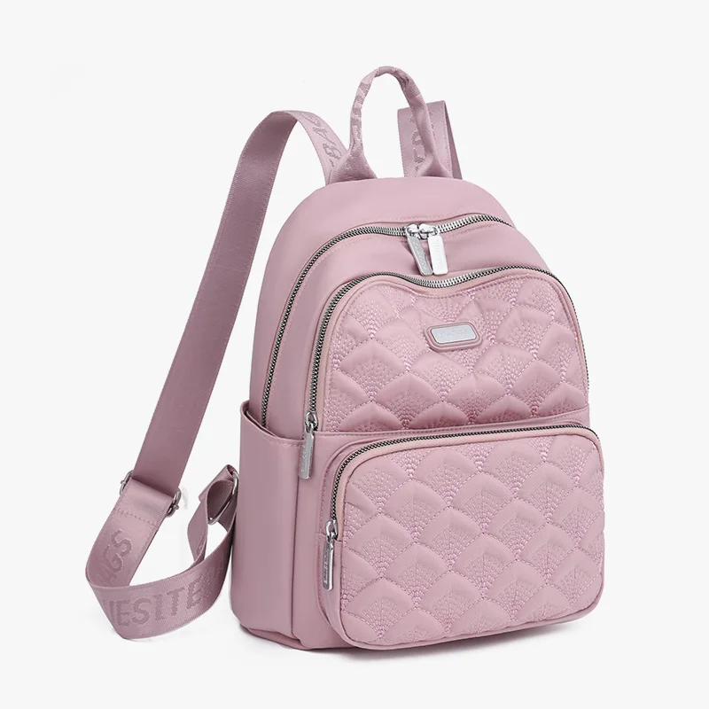 2022 New Fashion Luxury Women's Backpack High Quality Solid Color Waterproof Nylon Travel Backpack Student Bag Mochila Female
2022 New Fashion Luxury Women's Backpack High Quality Solid Color Waterproof Nylon Travel Backpack Student Bag Mochila Female