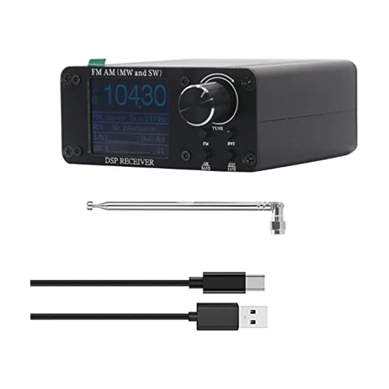 Si4732 ATS-80 Portable Shortwave Radio , FM AM Frequency Radio Receiver, Built-In Rechargeable Battery,Loud Sound
Si4732 ATS-80 Portable Shortwave Radio , FM AM Frequency Radio Receiver, Built-In Rechargeable Battery,Loud Sound
