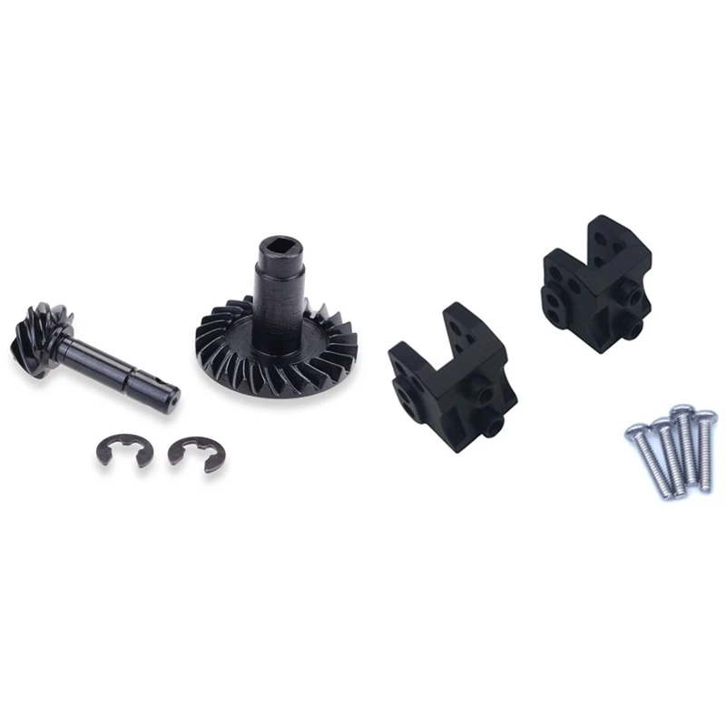 2Pcs Front Rear Lower Shock Linkage Link Mount With 8T 24T Pinion Bevel Gear Set, For RC 1/10 Rock Car Axial SCX10-II
2Pcs Front Rear Lower Shock Linkage Link Mount With 8T 24T Pinion Bevel Gear Set, For RC 1/10 Rock Car Axial SCX10-II