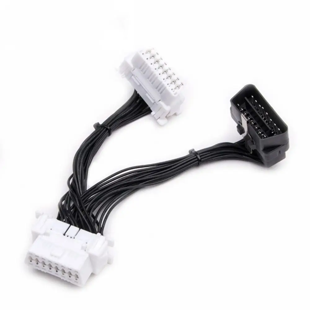 Новый высококачественный автомобильный 16-контактный разветвитель Obd2 удлинитель кабеля разветвитель Удлинительный кабель один штекер на два гнезда
Новый высококачественный автомобильный 16-контактный разветвитель Obd2 удлинитель кабеля разветвитель Удлинительный кабель один штекер на два гнезда
