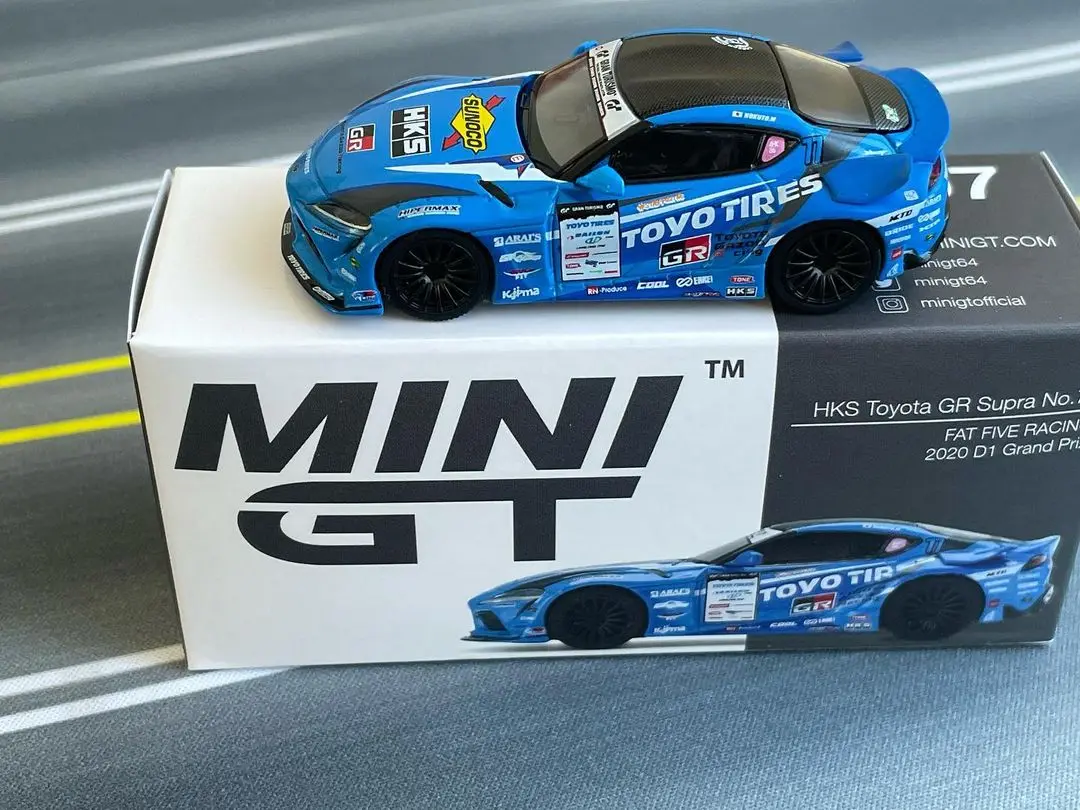 MINI GT1: 64 HKS Toyota GR Supra коллекция литых под давлением моделей автомобилей
MINI GT1: 64 HKS Toyota GR Supra коллекция литых под давлением моделей автомобилей