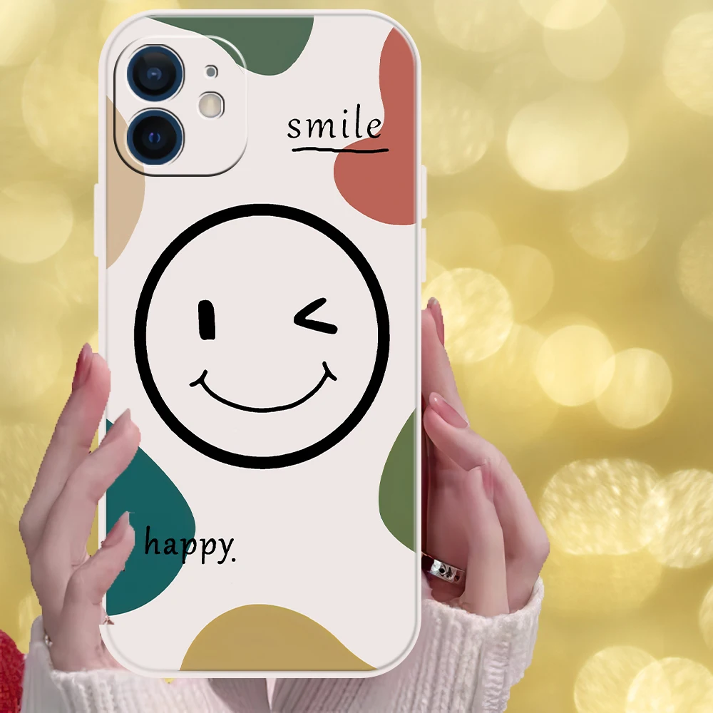 Happy Smile Phone Case For iPhone 12 Pro Max X Xr Xs 8 Plus 7 7P 11 12 13 Max Pro Mini 6 6s SE 2020 Uzsj Funda Ultra Selena
Happy Smile Phone Case For iPhone 12 Pro Max X Xr Xs 8 Plus 7 7P 11 12 13 Max Pro Mini 6 6s SE 2020 Uzsj Funda Ultra Selena
