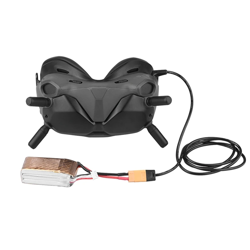 2 шт., Кабель-адаптер для зарядки аккумулятора DJI Goggles V2 с штекером XT60/T/штекером XT60
2 шт., Кабель-адаптер для зарядки аккумулятора DJI Goggles V2 с штекером XT60/T/штекером XT60