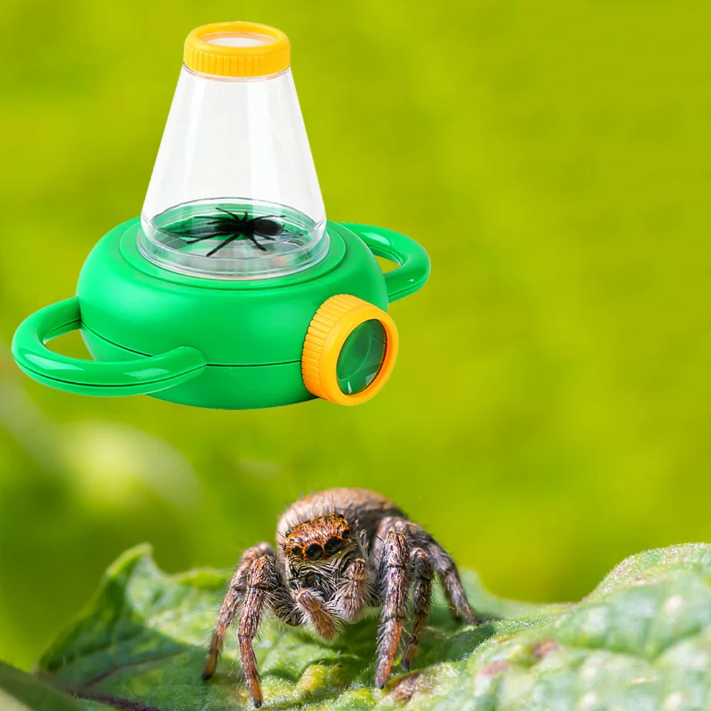 Handheld Magnifying Glass Children Crawler Spider Insect Viewer Box Magnifier for Children Banknote Inspection Tool
Handheld Magnifying Glass Children Crawler Spider Insect Viewer Box Magnifier for Children Banknote Inspection Tool