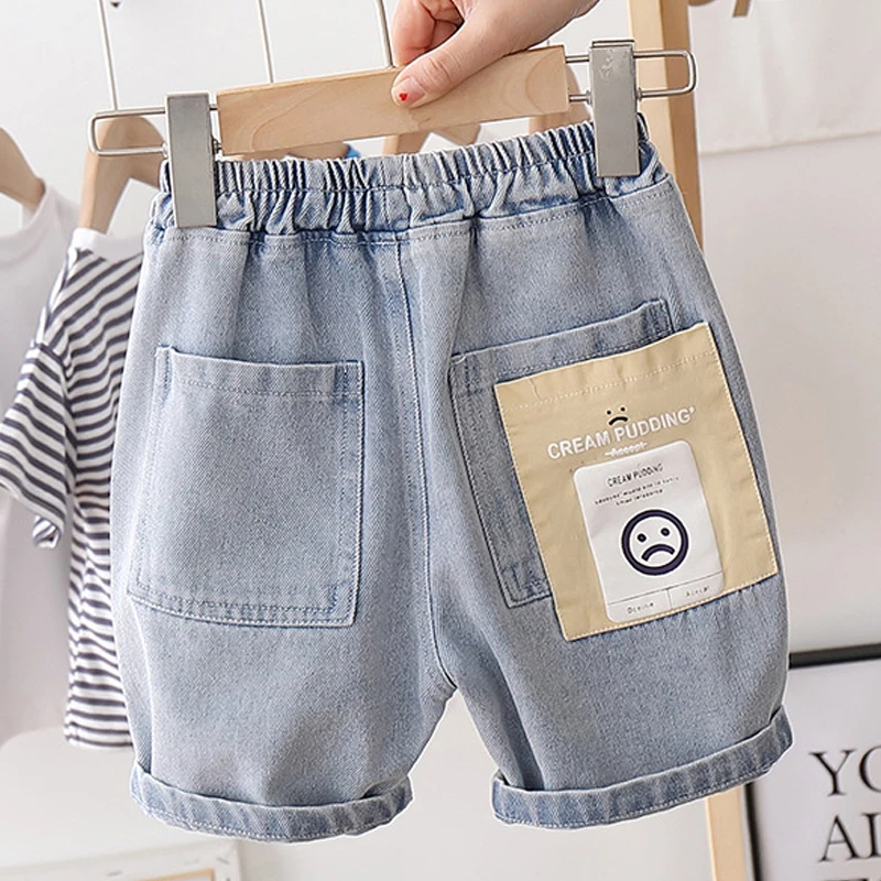 Summer Baby Boys Jeans Shorts Pants Kids Clothes Pure Cotton Cartoon Casual Children's Shorts Teenager Cowboy Girls Clothes
Summer Baby Boys Jeans Shorts Pants Kids Clothes Pure Cotton Cartoon Casual Children's Shorts Teenager Cowboy Girls Clothes