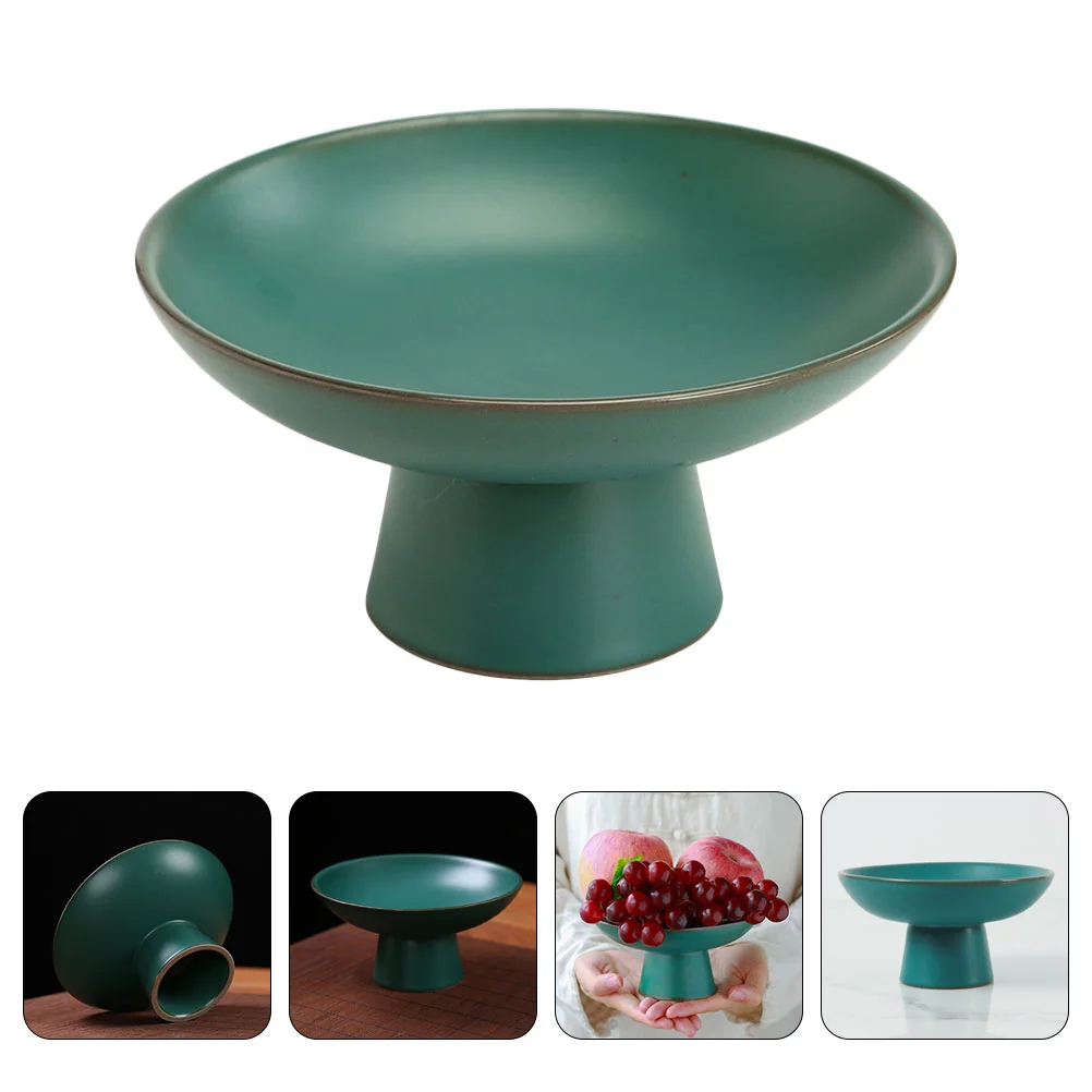 Ceramic Dessert Bowl Fruit Tray Stand Dish Cake Serving Storage Footed Cuppastry Platter Snack Platters Bread Plate Party Holder
Ceramic Dessert Bowl Fruit Tray Stand Dish Cake Serving Storage Footed Cuppastry Platter Snack Platters Bread Plate Party Holder