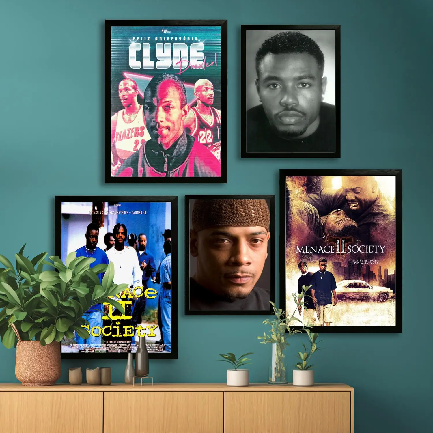 Плакат на холсте Menace 2 Society настенная художественная картина современные постеры