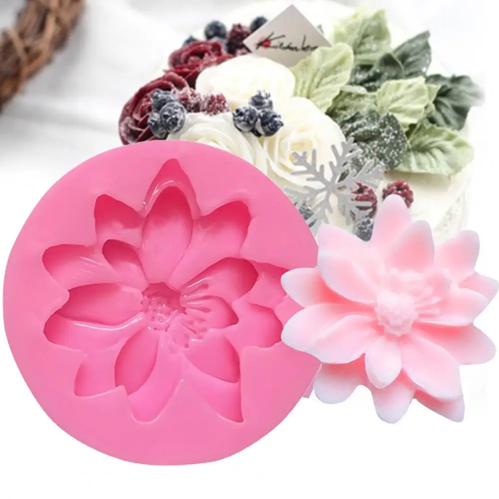 Baking Mold Non-stick Heat Resistant Flexible Reusable Multipurpose Silicone Flower Shaped Fondant Mold Baking Tools
Baking Mold Non-stick Heat Resistant Flexible Reusable Multipurpose Silicone Flower Shaped Fondant Mold Baking Tools