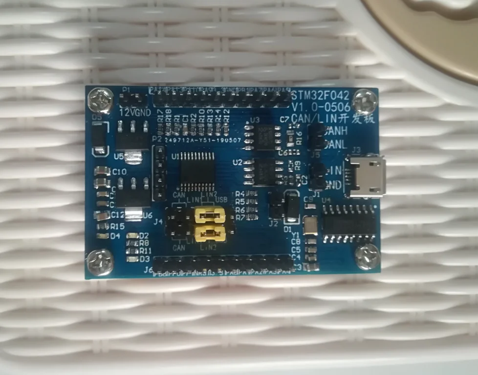 Макетная плата Stm32f042/макетная плата кабеля Lin/макетная плата CAN-шины/от Lin к USB / Can к USB
Макетная плата Stm32f042/макетная плата кабеля Lin/макетная плата CAN-шины/от Lin к USB / Can к USB