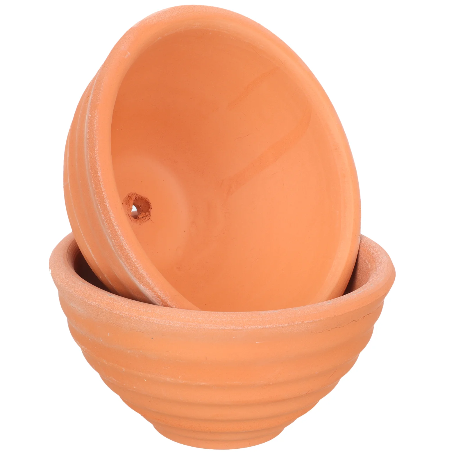 2 Pcs Red Pottery Flower Pot Breathable Flower Planting Pot Gardening Flower Container
2 Pcs Red Pottery Flower Pot Breathable Flower Planting Pot Gardening Flower Container
