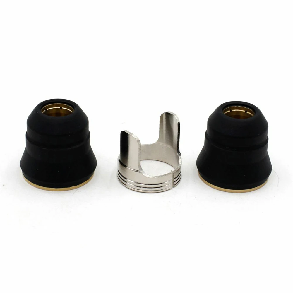 3pcs S45 Plasma Shield Cup Stand Off For PT60 PT-60 IPT-60 IPT60 Cutter Torch WS OEMed Plasma Cutting Consumables
3pcs S45 Plasma Shield Cup Stand Off For PT60 PT-60 IPT-60 IPT60 Cutter Torch WS OEMed Plasma Cutting Consumables
