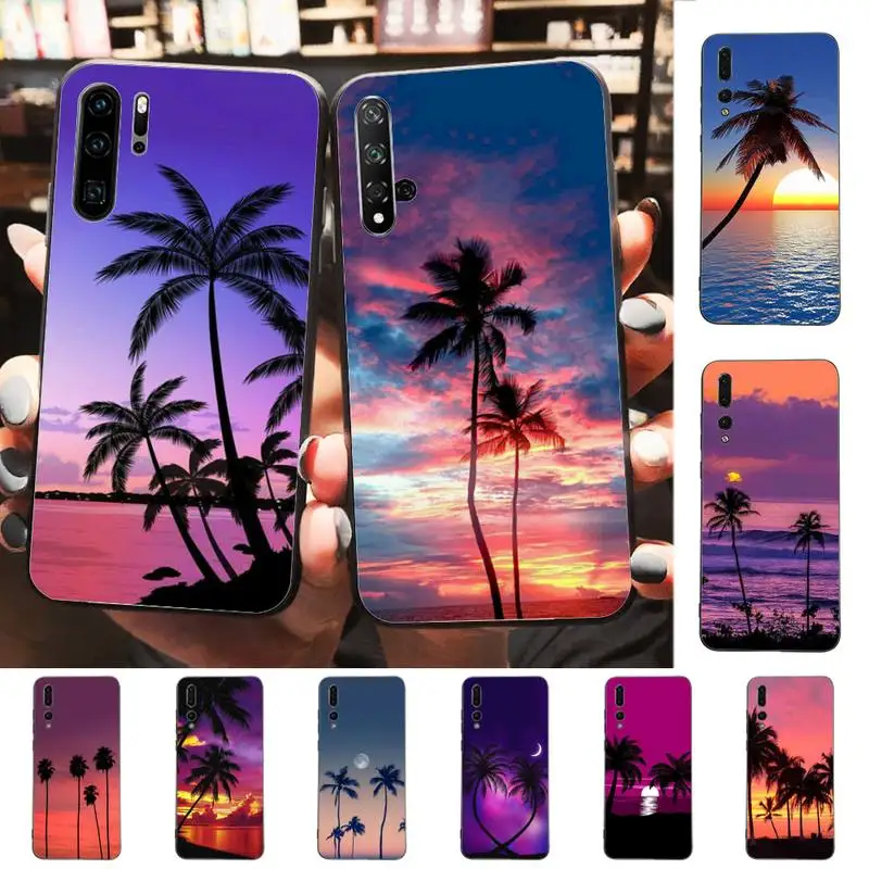 Summer Beach Scene at Sunset on sea Palm Tree Phone Case for Huawei P30 40 20 10 8 9 lite pro plus Psmart2019
Summer Beach Scene at Sunset on sea Palm Tree Phone Case for Huawei P30 40 20 10 8 9 lite pro plus Psmart2019