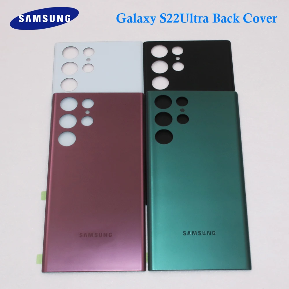 Оригинальная задняя крышка для Samsung Galaxy S22 Ultra 5G S22Ultra, крышка аккумулятора, задняя крышка корпуса, запасные части с логотипом
Оригинальная задняя крышка для Samsung Galaxy S22 Ultra 5G S22Ultra, крышка аккумулятора, задняя крышка корпуса, запасные части с логотипом
