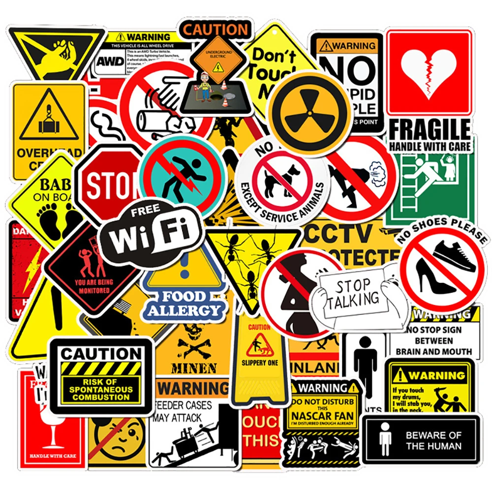 10/30/50pcs Warning Danger Banning Stickers Skateboard Fridge Guitar Laptop Motorcycle Travel Classic Toy Cool Decals Sticker
10/30/50pcs Warning Danger Banning Stickers Skateboard Fridge Guitar Laptop Motorcycle Travel Classic Toy Cool Decals Sticker
