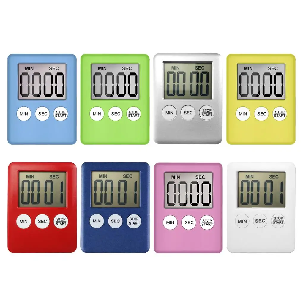 New Mini Portable Kitchen Digital Timer Cooking Studying Count-down Clock LCD Screen Display Alarm Kitchen Gadget
New Mini Portable Kitchen Digital Timer Cooking Studying Count-down Clock LCD Screen Display Alarm Kitchen Gadget