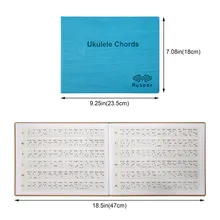 Portable Ukulele Chord Chart Book Beginners Chord Formulas Poster Musical Instrument Accessory