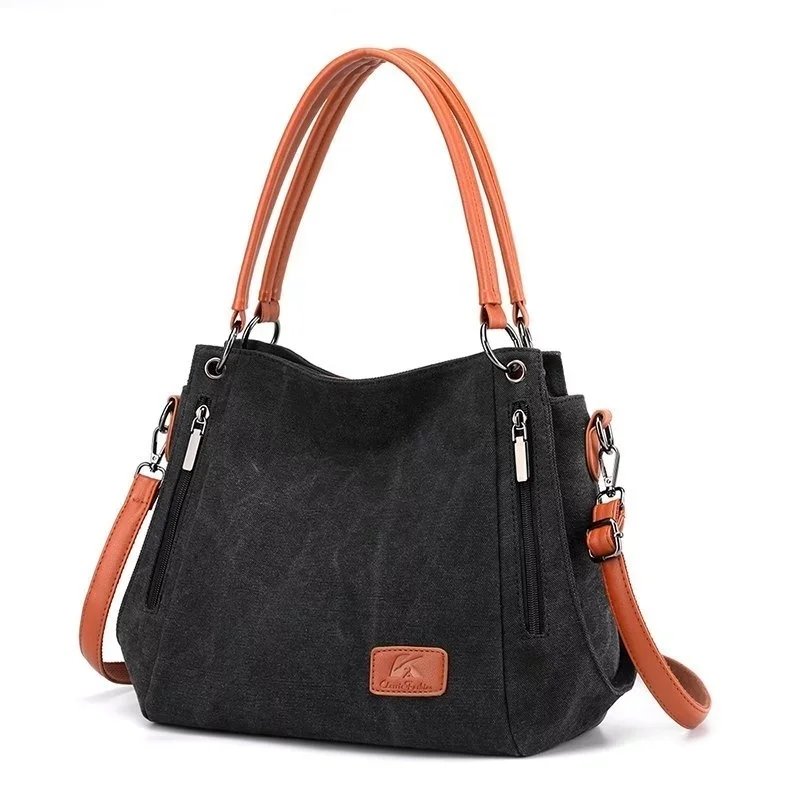 

Женская сумка на одно плечо KVKY, винтажная дизайнерская сумка, вместительные тоуты высокого качества