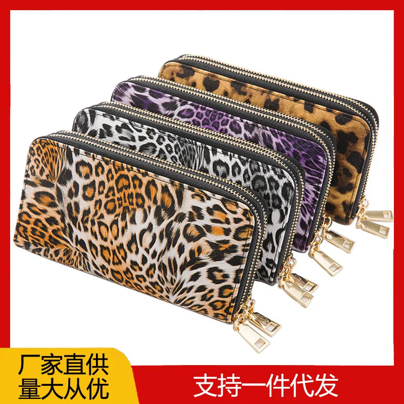 Cross-Border Women's Long Wallet New Simple Clutch Double Zipper Large Capacity Mobile Phone Bag Double Layer Billfold Wallet
Cross-Border Women's Long Wallet New Simple Clutch Double Zipper Large Capacity Mobile Phone Bag Double Layer Billfold Wallet