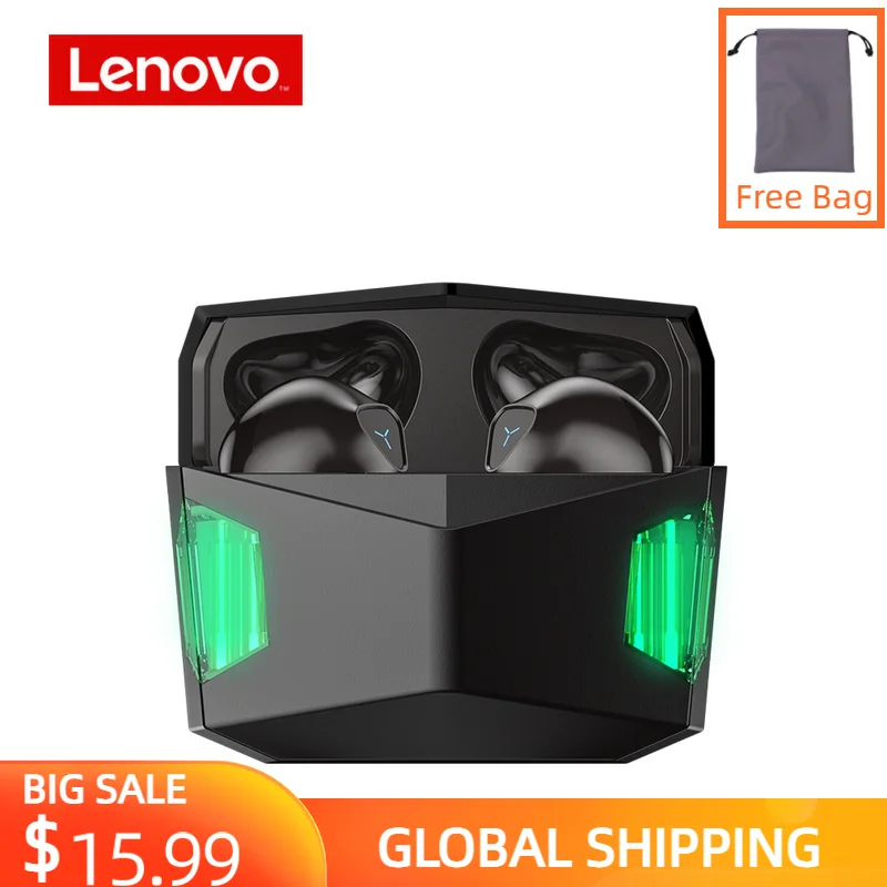 Lenovo GM5 Gaming Earbuds Bluetooth 5.0 Wireless Earphones TWS Headsets Low Latency Game Headphones Handfree Noise Reduction 
Lenovo GM5 Gaming Earbuds Bluetooth 5.0 Wireless Earphones TWS Headsets Low Latency Game Headphones Handfree Noise Reduction