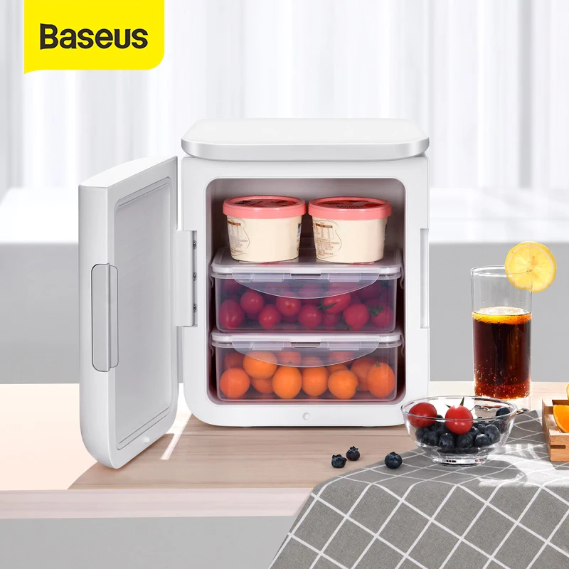Baseus 6L Igloo Mini Fridge For Students Cooler and Warmer Refrigerator Home Use Ice Box Summer Mask Freezer For Fresh Fruit
Baseus 6L Igloo Mini Fridge For Students Cooler and Warmer Refrigerator Home Use Ice Box Summer Mask Freezer For Fresh Fruit